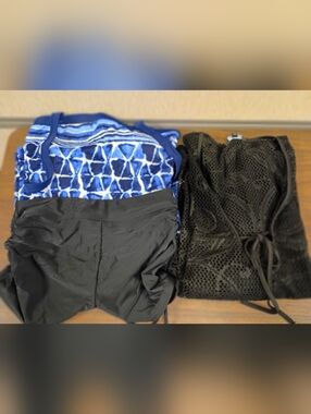 C13 Pre-owned Free Maxine Swim Top Size 10,  Bottom Size M, & Cover Size L Lot